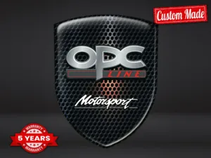 OPC Autoembleme Langlebig Limitiert Hochwertig